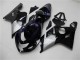 2004-2005 Suzuki GSXR 600/750 Motorcycle Fairings - Glossy Black Silver Blue Australia
