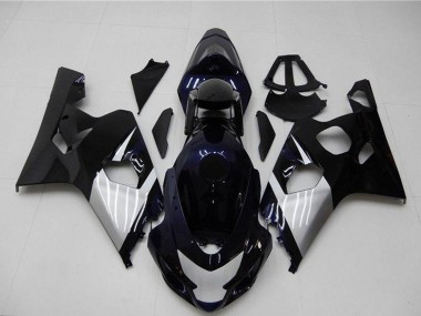 Affordable 2004-2005 Suzuki GSXR 600/750 Motorcycle Fairings - Glossy Black Silver Blue Australia