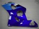 2004-2005 Suzuki GSXR 600/750 Motorcycle Fairing - White Blue Black Australia