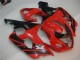 2004-2005 Suzuki GSXR 600/750 Motorcycle Fairings - Red Black Australia