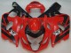 2004-2005 Suzuki GSXR 600/750 Motorcycle Fairings - Red Black Australia