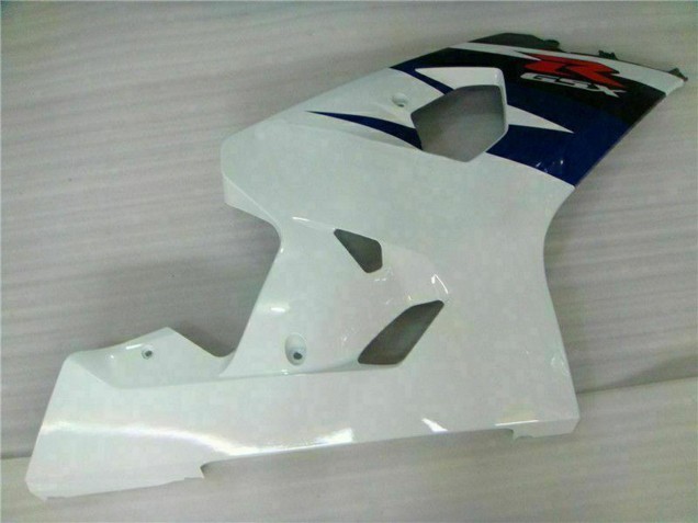 2004-2005 Suzuki GSXR 600/750 Motorcycle Fairings - White Blue Glossy Black Red Australia