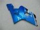 2004-2005 Suzuki GSXR 600/750 Motorcycle Fairings - White Blue Black Australia