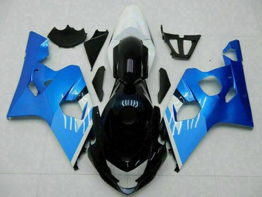 Affordable 2004-2005 Suzuki GSXR 600/750 Motorcycle Fairings - White Blue Black Australia