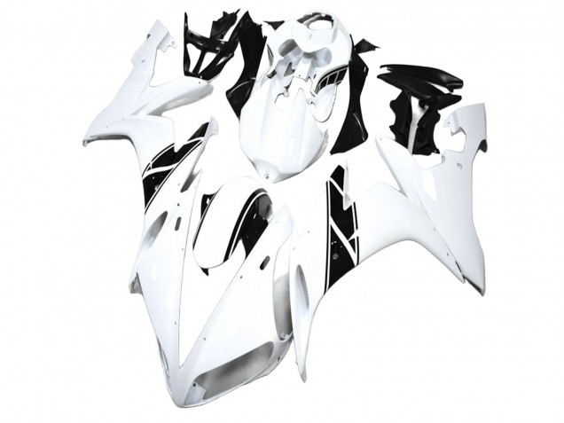 2004-2006 Yamaha YZF R1 Motorcycle Fairing - White Black Australia