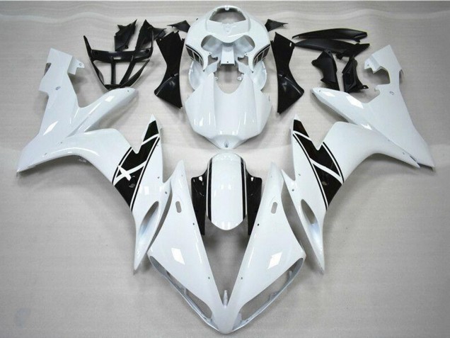 2004-2006 Yamaha YZF R1 Motorcycle Fairing - White Black Australia
