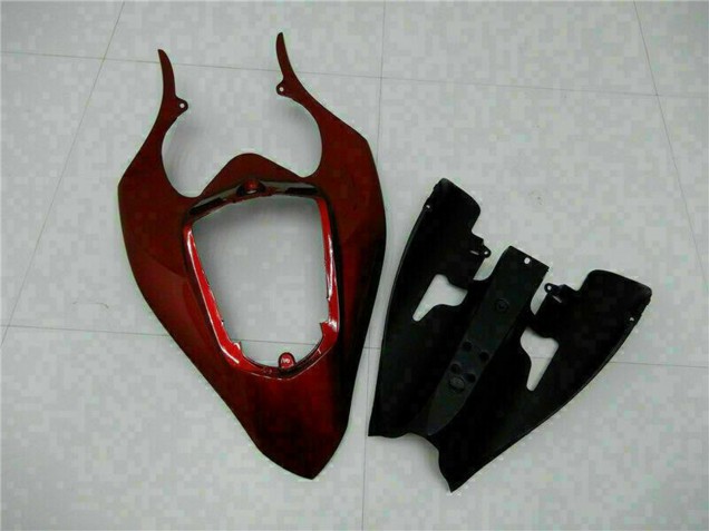 2004-2006 Yamaha YZF R1 Motorcycle Fairings - Maroon Red Matte Black Australia