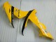 2004-2006 Yamaha YZF R1 Motorcycle Fairings - Yellow Glossy Black Dunlop 50 Australia