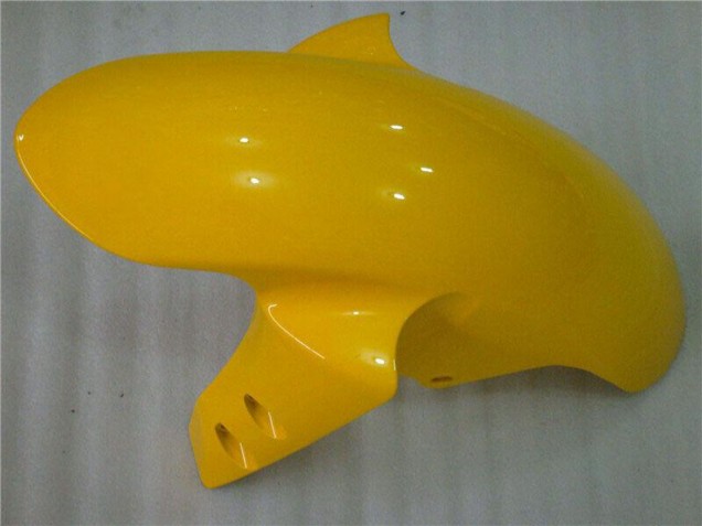 2004-2006 Yamaha YZF R1 Motorcycle Fairings - Yellow Glossy Black Dunlop 50 Australia