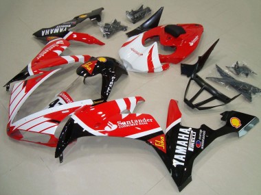 Affordable 2004-2006 Yamaha YZF R1 Motorcycle Fairings - Red White Black Santander Australia