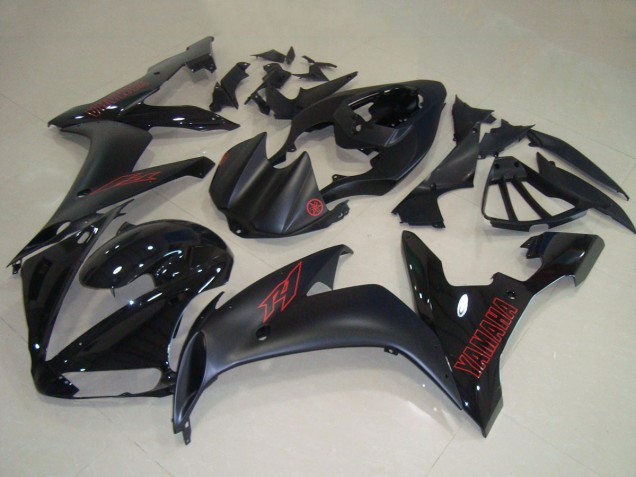 2004-2006 Yamaha YZF R1 Motorcycle Fairings - Glossy Black Matte Black Red Australia