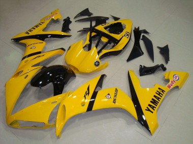 Affordable 2004-2006 Yamaha YZF R1 Motorcycle Fairing - Yellow Glossy Black Australia