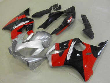 Affordable 2004-2007 Honda CBR600 F4i Motorcycle Fairings - Silver Red Glossy Black Australia