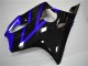 2004-2007 Honda CBR600 F4i Motorcycle Fairing Kits - Blue Glossy Black Australia