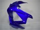 2004-2007 Honda CBR600 F4i Motorcycle Fairing Kits - Blue Glossy Black Australia