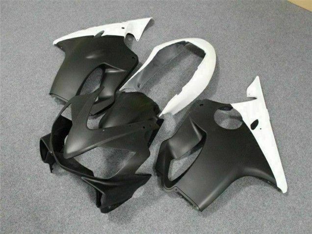 2004-2007 Honda CBR600 F4i Motorcycle Fairings - White Matte Black Australia