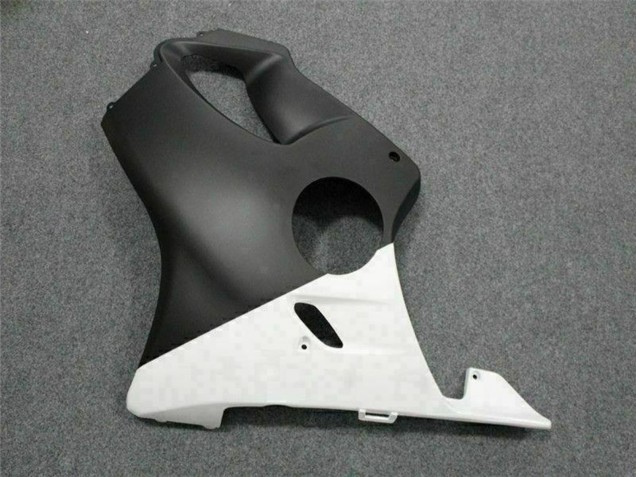 2004-2007 Honda CBR600 F4i Motorcycle Fairings - White Matte Black Australia