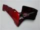 2005-2006 Honda CBR600RR Motorcycle Fairing Kits - Glossy Black Red Flame Australia