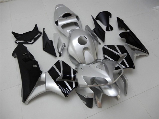 2005-2006 Honda CBR600RR Motorcycle Fairing - Silver Black Australia