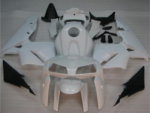 2005-2006 Honda CBR600RR Motorcycle Fairing Kits - White Australia