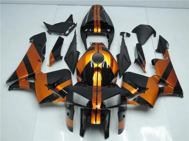 2005-2006 Honda CBR600RR Bike Fairings - Orange Black Australia