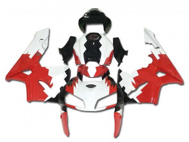 2005-2006 Honda CBR600RR Bike Fairings - White Red Black Australia