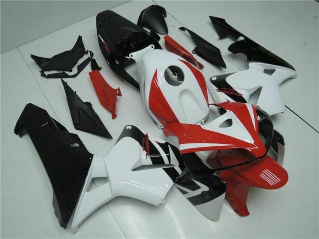 2005-2006 Honda CBR600RR Motorcycle Fairing Kits - White Red Black Australia
