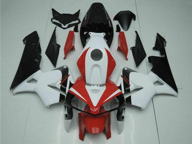 2005-2006 Honda CBR600RR Motorcycle Fairing Kits - White Red Black Australia