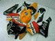 2005-2006 Honda CBR600RR Motorcycle Fairings - Orange White Red Black Repsol Australia
