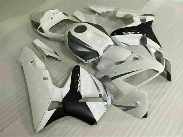 2005-2006 Honda CBR600RR Bike Fairings - White Black Australia