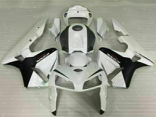 2005-2006 Honda CBR600RR Bike Fairings - White Black Australia