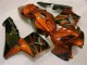2005-2006 Honda CBR600RR Motorcycle Fairing Kits - Orange Black Australia