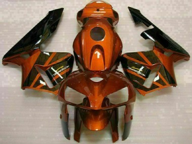 Affordable 2005-2006 Honda CBR600RR Motorcycle Fairing Kits - Orange Black Australia