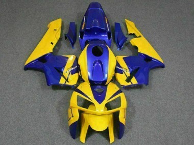 Affordable 2005-2006 Honda CBR600RR Motorcycle Fairings - Yellow Blue Australia