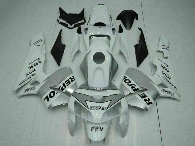 2005-2006 Honda CBR600RR Motorcycle Fairing - White Australia