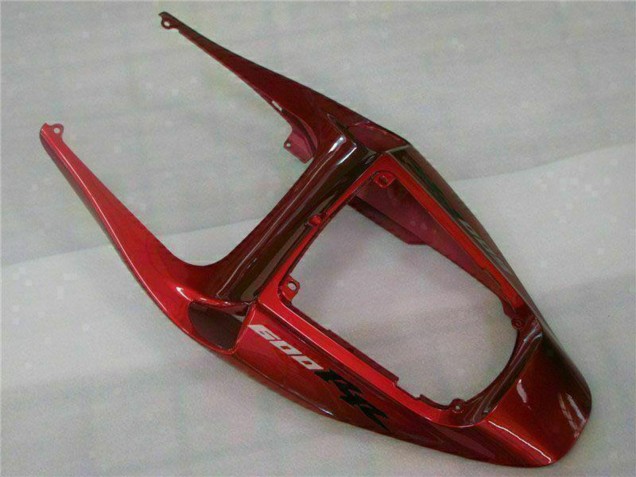 2005-2006 Honda CBR600RR Bike Fairings - Red Black Australia