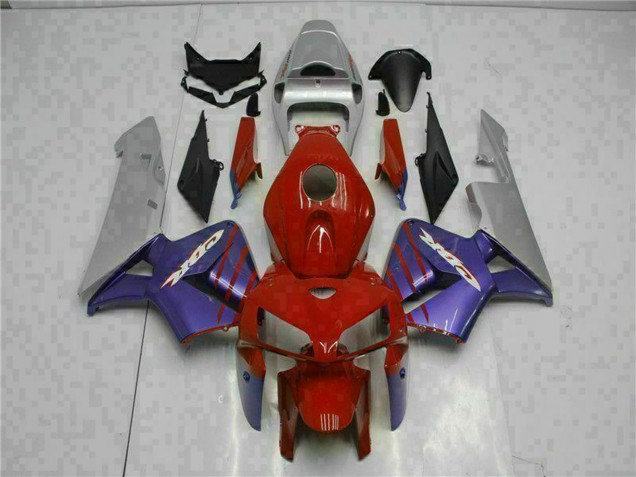 2005-2006 Honda CBR600RR Motorcycle Fairings - Red Purple Grey Australia