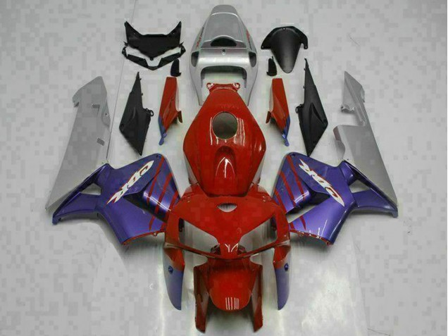 2005-2006 Honda CBR600RR Motorcycle Fairings - Red Purple Grey Australia