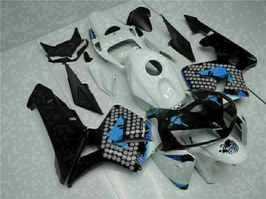 Affordable 2005-2006 Honda CBR600RR Motorcycle Fairings - White Black Green Australia