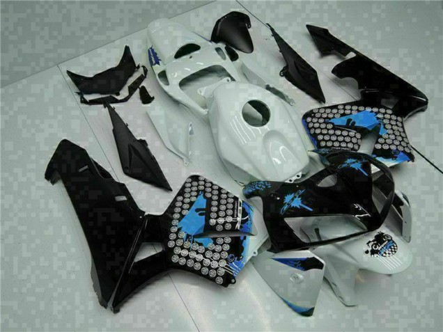 2005-2006 Honda CBR600RR Motorcycle Fairings - White Black Green Australia