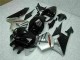 2005-2006 Honda CBR600RR Motorcycle Fairings - Glossy Black Silver Australia