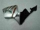 2005-2006 Honda CBR600RR Motorcycle Fairings - Glossy Black Silver Australia