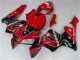 2005-2006 Honda CBR600RR Motorcycle Fairings Kit - Red Black Australia