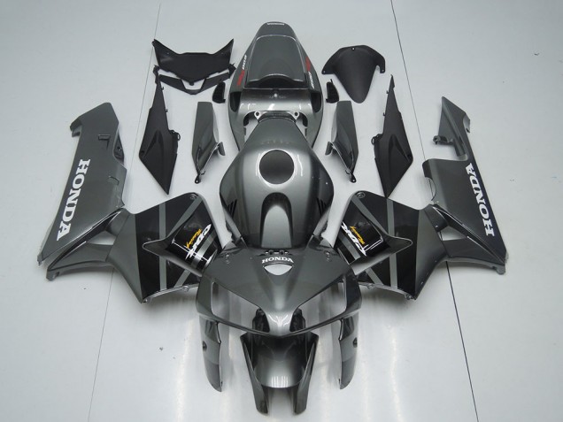 2005-2006 Honda CBR600RR Motorcycle Fairing Kits - Grey Black Australia