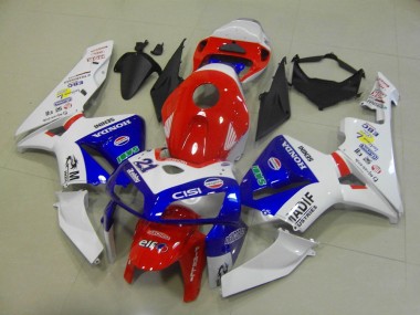 Affordable 2005-2006 Honda CBR600RR Motorcycle Fairings - White Red Blue Madif Australia