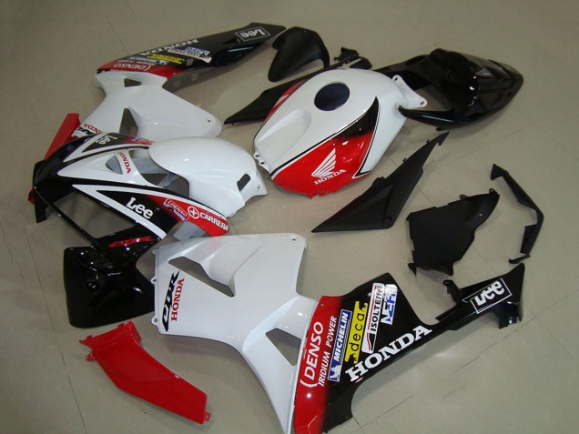 2005-2006 Honda CBR600RR Motorcycle Fairings - White Red Black Lee Australia