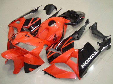 Affordable 2005-2006 Honda CBR600RR Motorcycle Fairings - Orange Black Australia