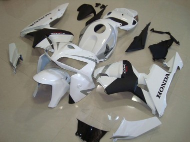 Affordable 2005-2006 Honda CBR600RR Motorcycle Fairings - Pearl White Matte Black Australia