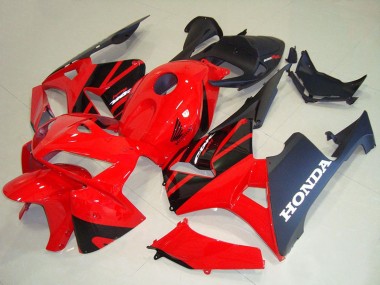 Affordable 2005-2006 Honda CBR600RR Motorcycle Fairing Kits - Red Black Australia