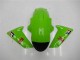2005-2006 Kawasaki ZX6R Motorcycle Fairings - Green Glossy Black Elf Australia